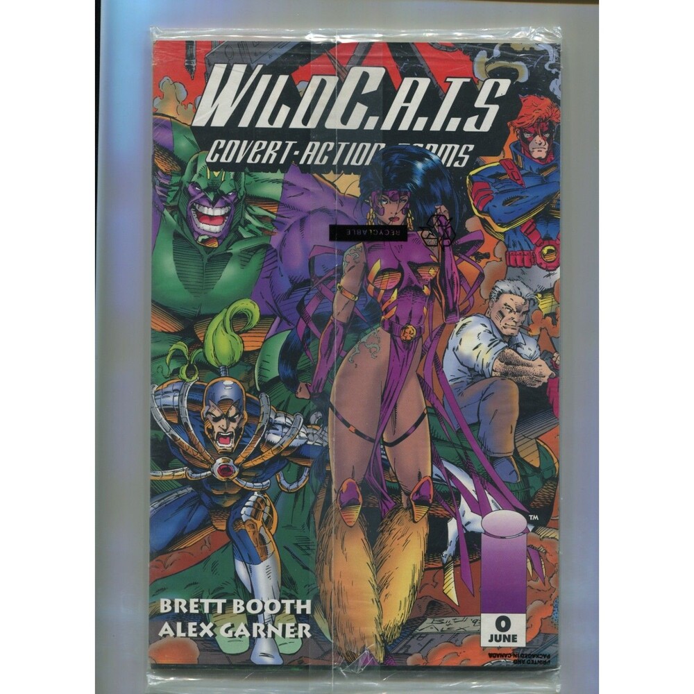 Wildcats Covert Action Teams No. 0 Image Comics 1993 Sealed Comic Book